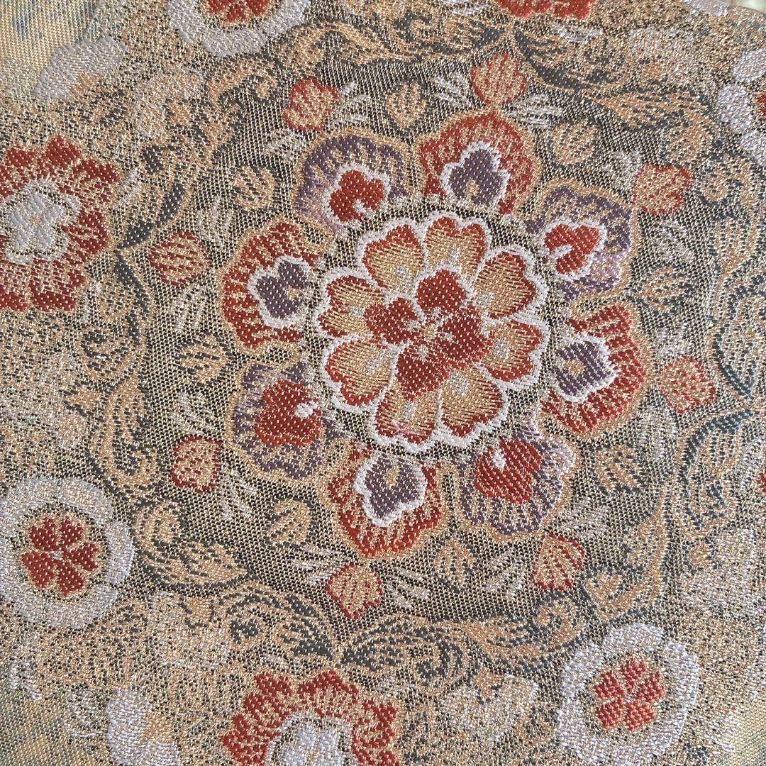 色無地　フルセット　着物　正絹　卒業式　入学式　一つ紋　落款　J10