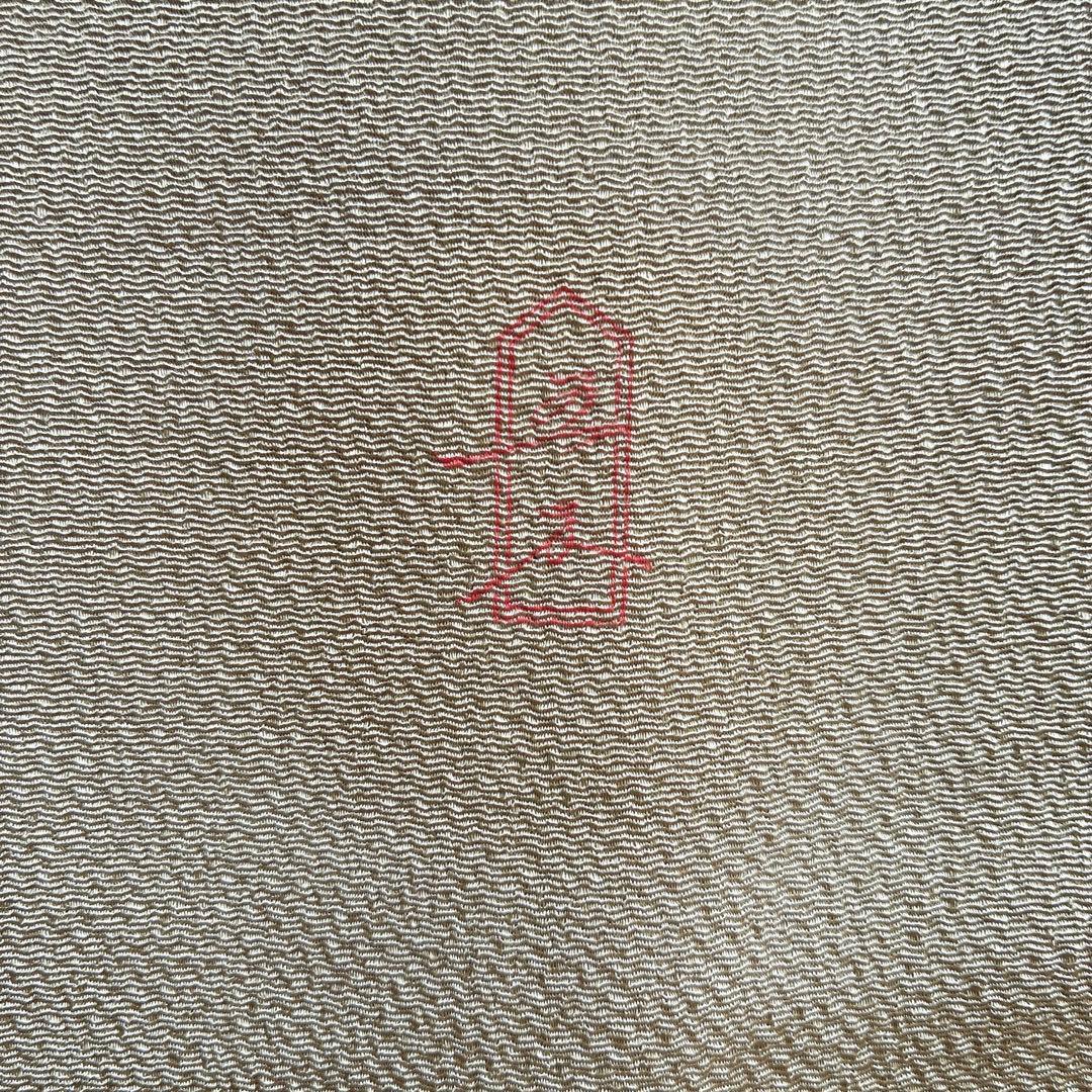 色無地　フルセット　着物　正絹　卒業式　入学式　一つ紋　落款　J10