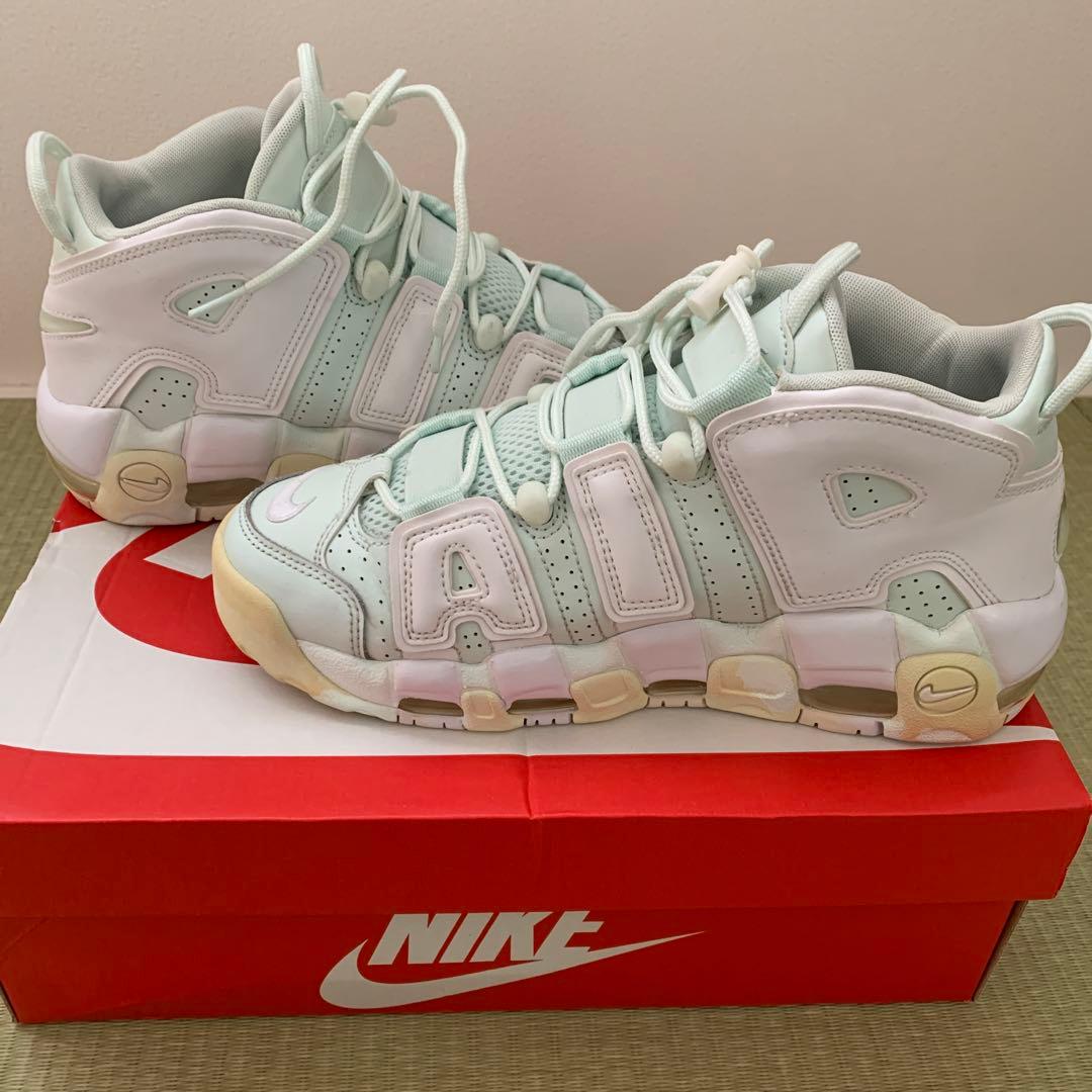 Nike Air More Uptempo ホワイト/ミント