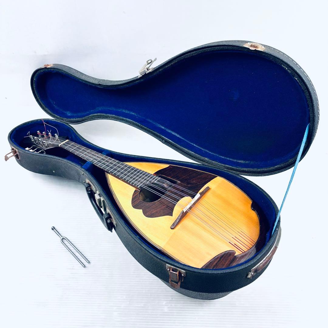 【希少品】マンドリン　石川捷二郎　1973年　音叉　ハードケース付き
