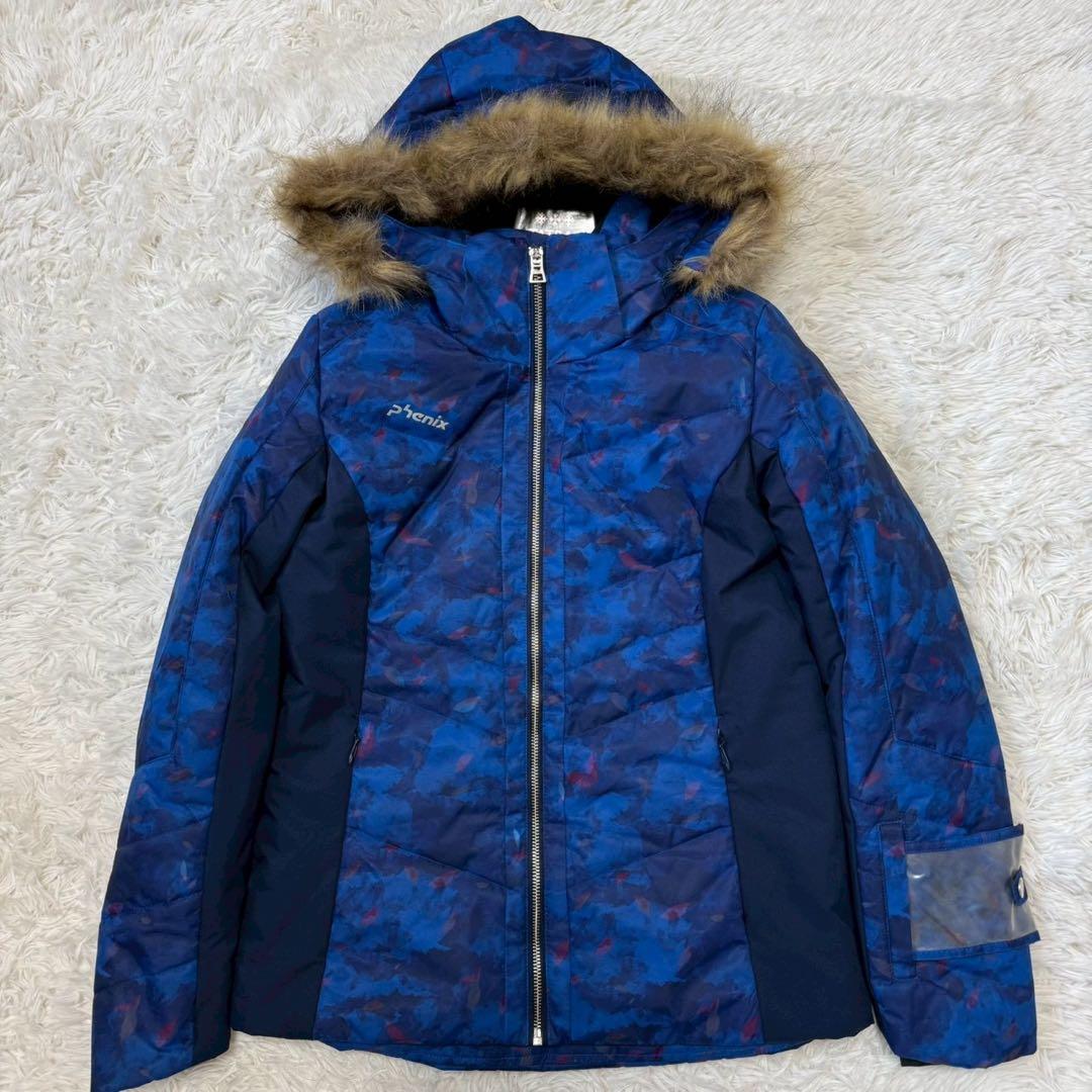 未使用級✨フェニックス スキーウェア セットアップ 2way 近年モデル 青×黒