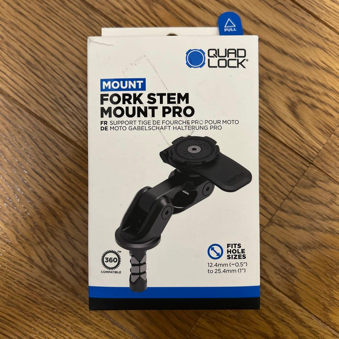 【QUAD LOCK（クアッドロック）】FORK STEM MOUNT PRO