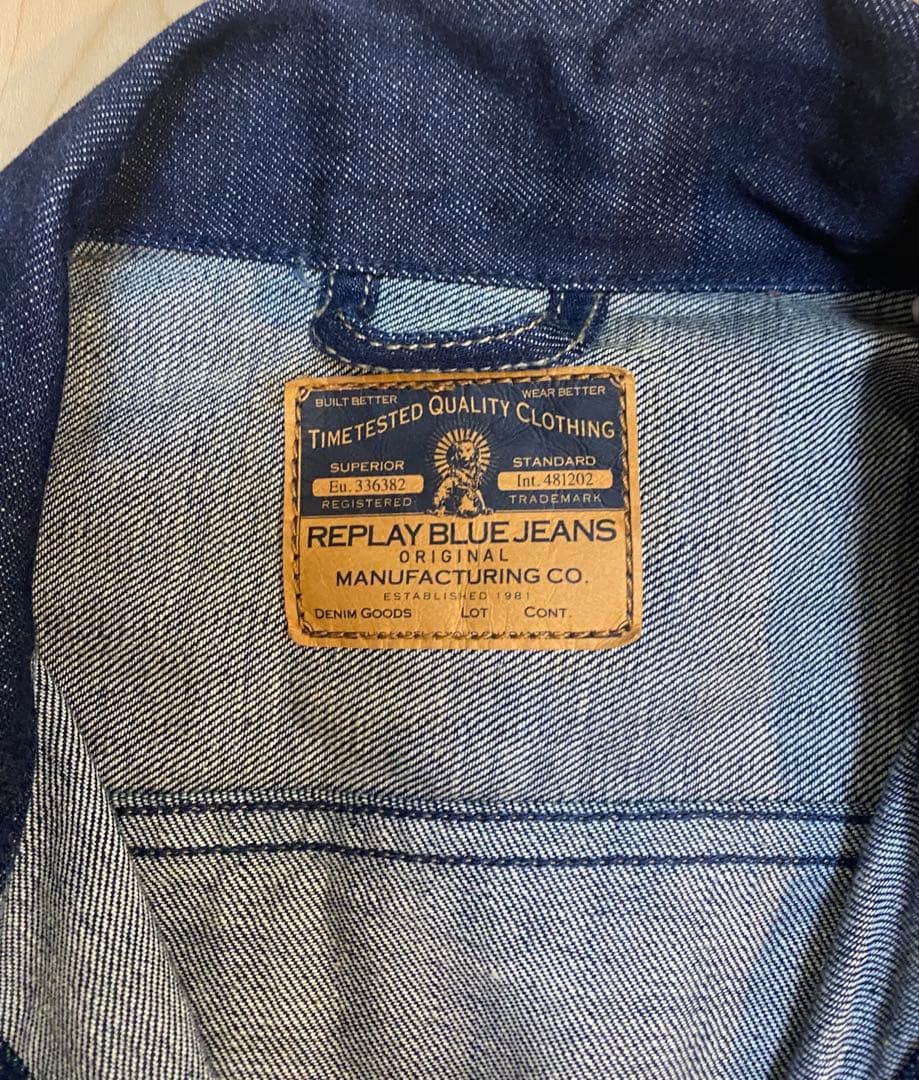 REPLAYデニムジャケット