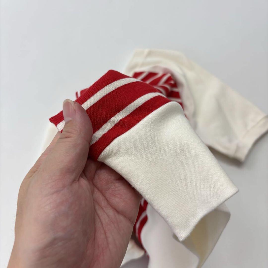 GUCCI グッチ ボーダー アンカー ロゴ カットソー サイズ S