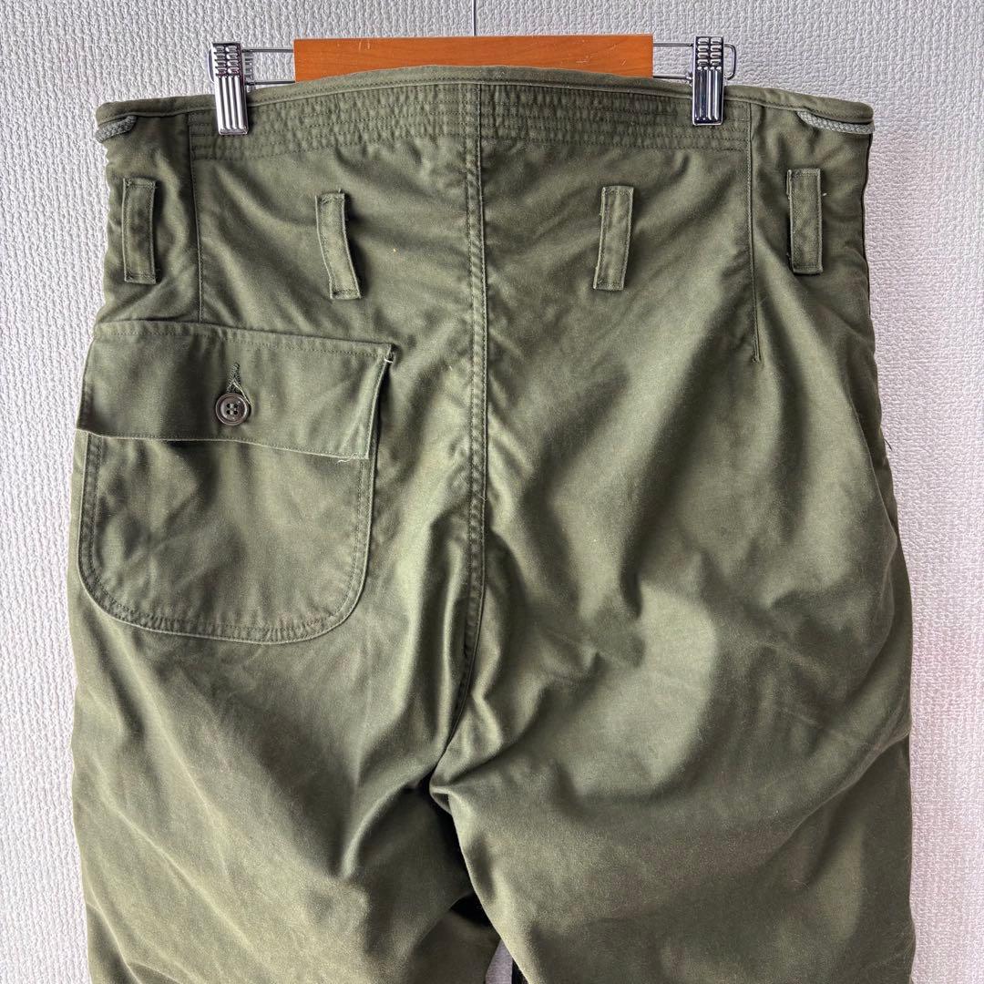 70s 米軍 U.S.NAVY A-2 デッキ パンツ ミリタリー ビンテージ