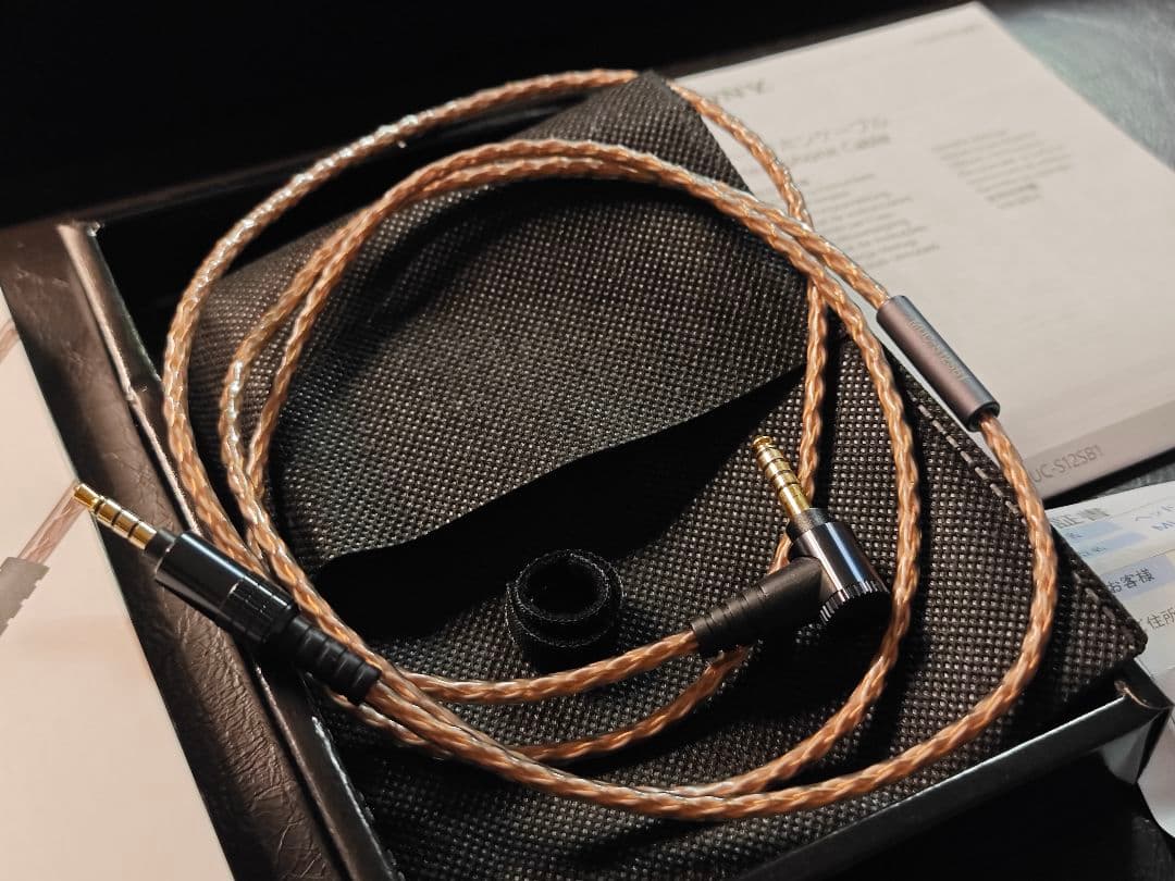 【美品】Sony MUC-S12SB1 /4.4mm/1.2m/バランス