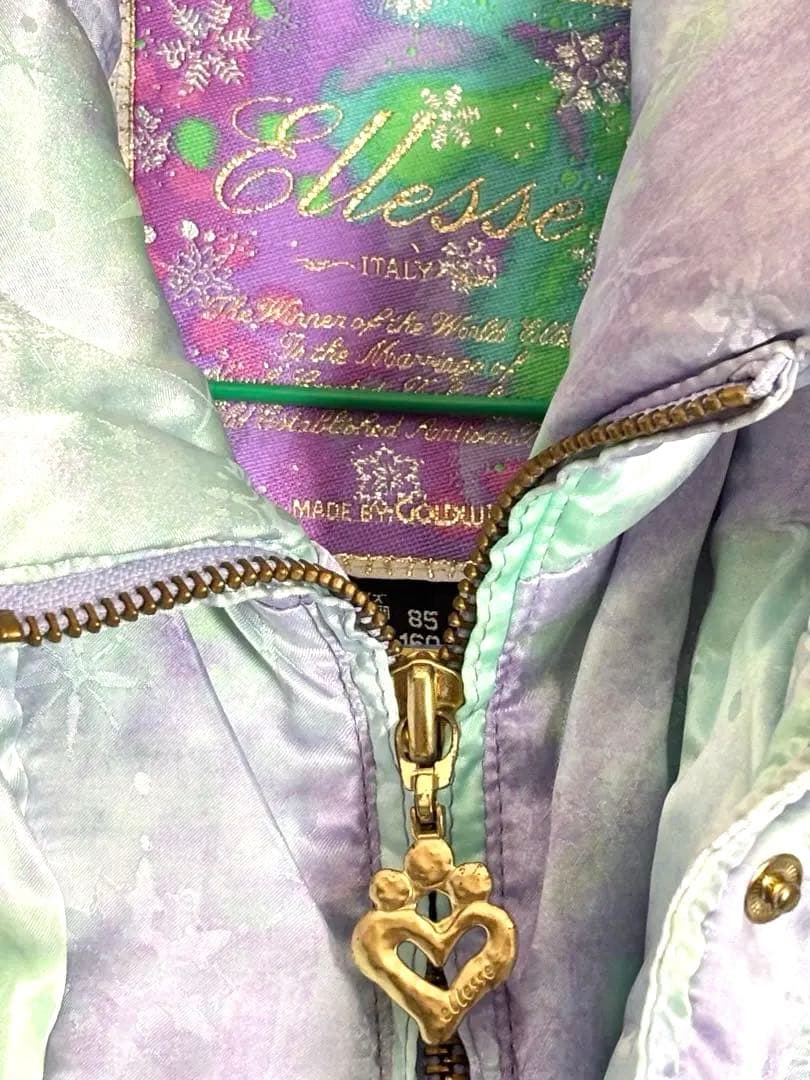 エレッセ ellesse スキーウェア 上下セット レディース 昭和 レトロ