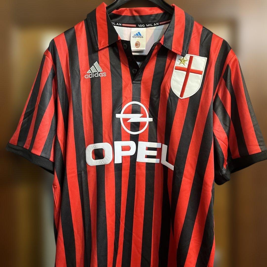 ACミラン　#7シェフチェンコ　99-00 ユニフォーム(H)