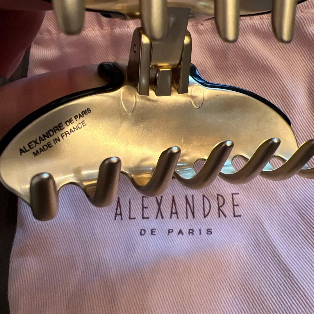 【ALEXANDRE DE PARIS】パールヘアクリップ