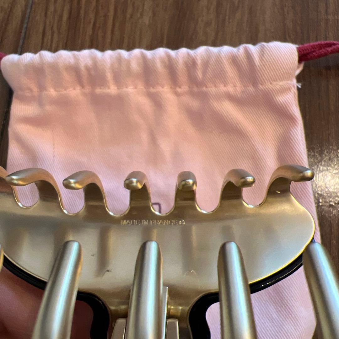 【ALEXANDRE DE PARIS】パールヘアクリップ