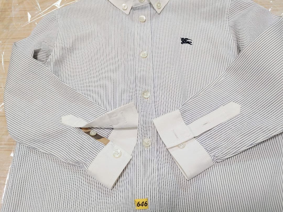 ★新品同様★ BURBERRY スーツ シャツ セット 120