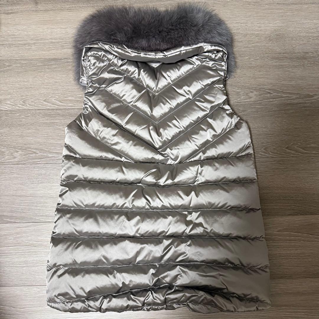 【試着のみ/美品】本間ゴルフ HONMA ダウンベスト Mサイズ グレー