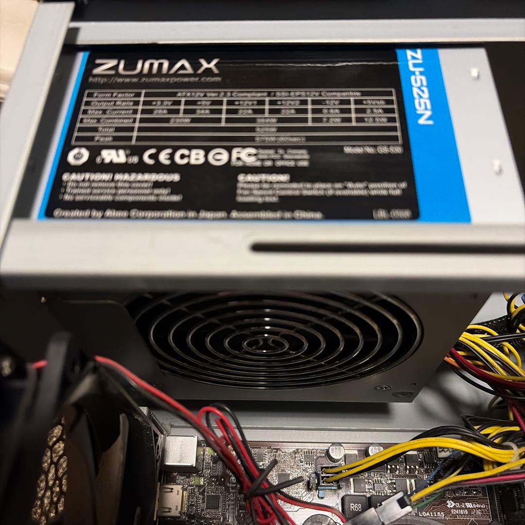 ASUS P8B75-M i5-3570 デスクトップ　16GB 2TB