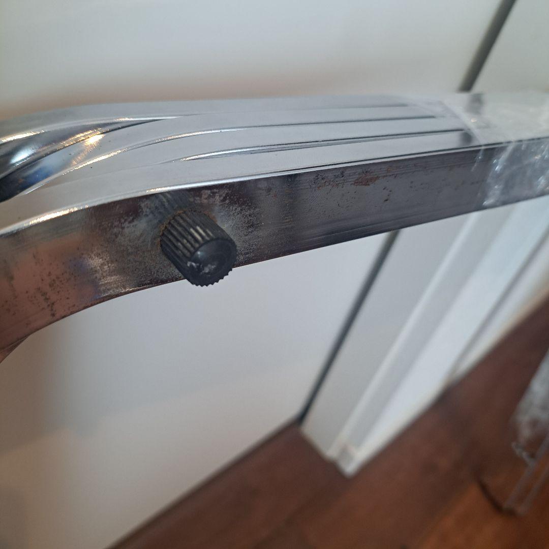 アンティーク　80s アイアン　 スクエア ガラステーブル