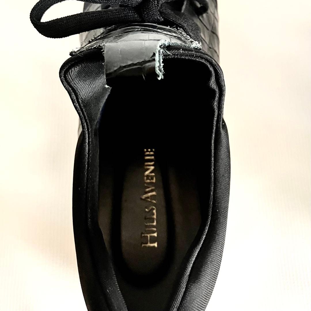 【HILLS AVENUE】ヒルズアベニュー スニーカー ブラック 厚底 美品