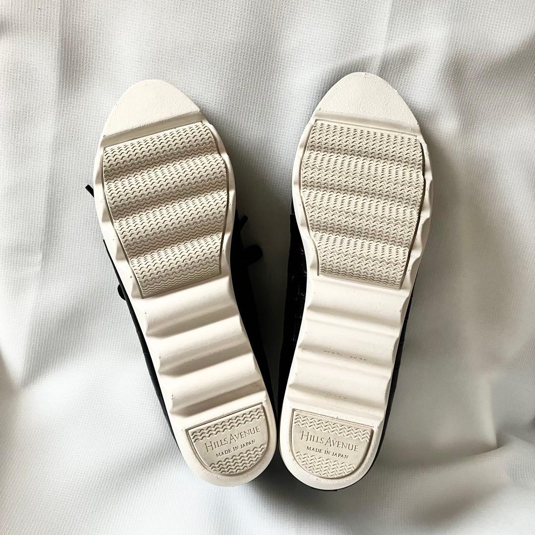 【HILLS AVENUE】ヒルズアベニュー スニーカー ブラック 厚底 美品