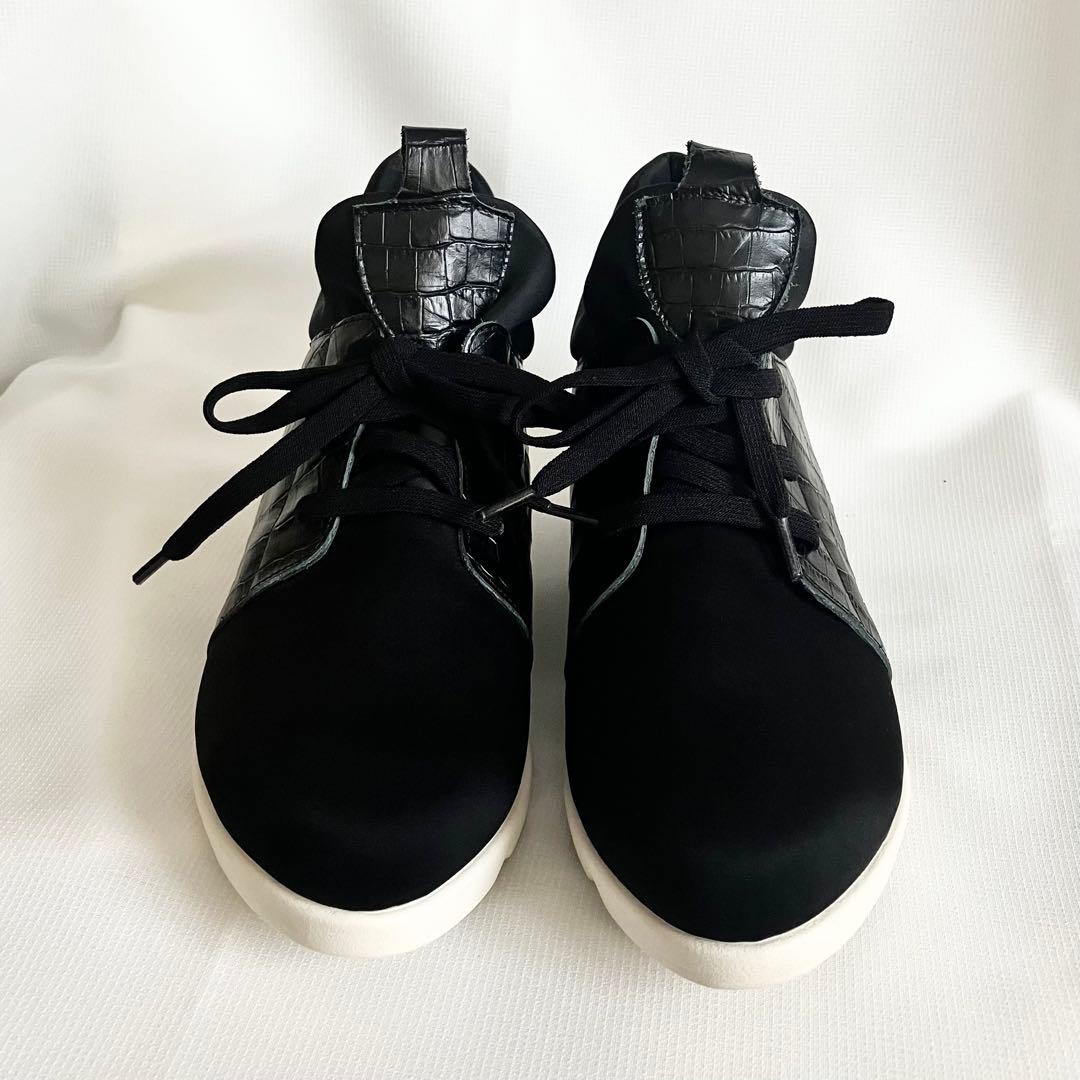 【HILLS AVENUE】ヒルズアベニュー スニーカー ブラック 厚底 美品