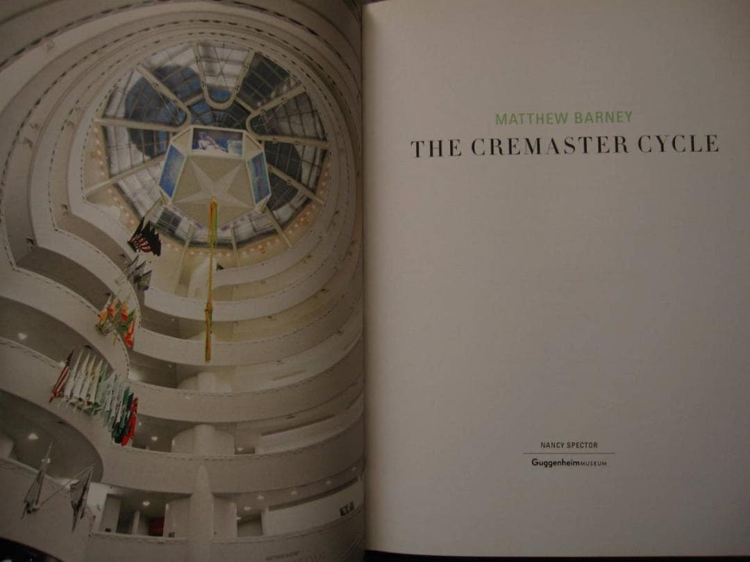 アート・デザイン・音楽 The Cremaster Cycle / Matthew Barney