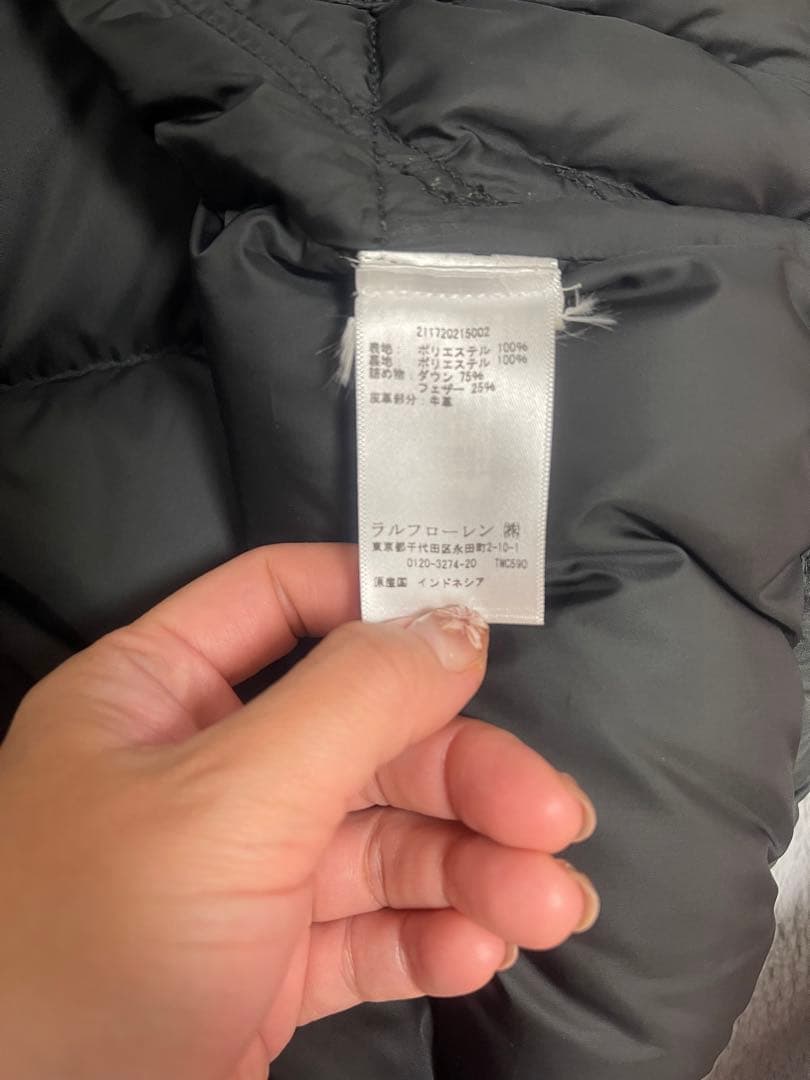 Polo Ralph Lauren ダウンベスト XS【カーキ】