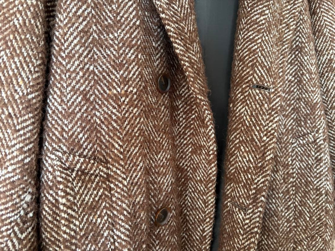 AURALEE ツイードロングコート