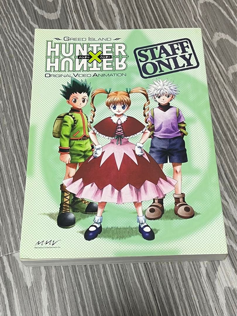 ハンターハンター　DVD 台本 バインダー セット