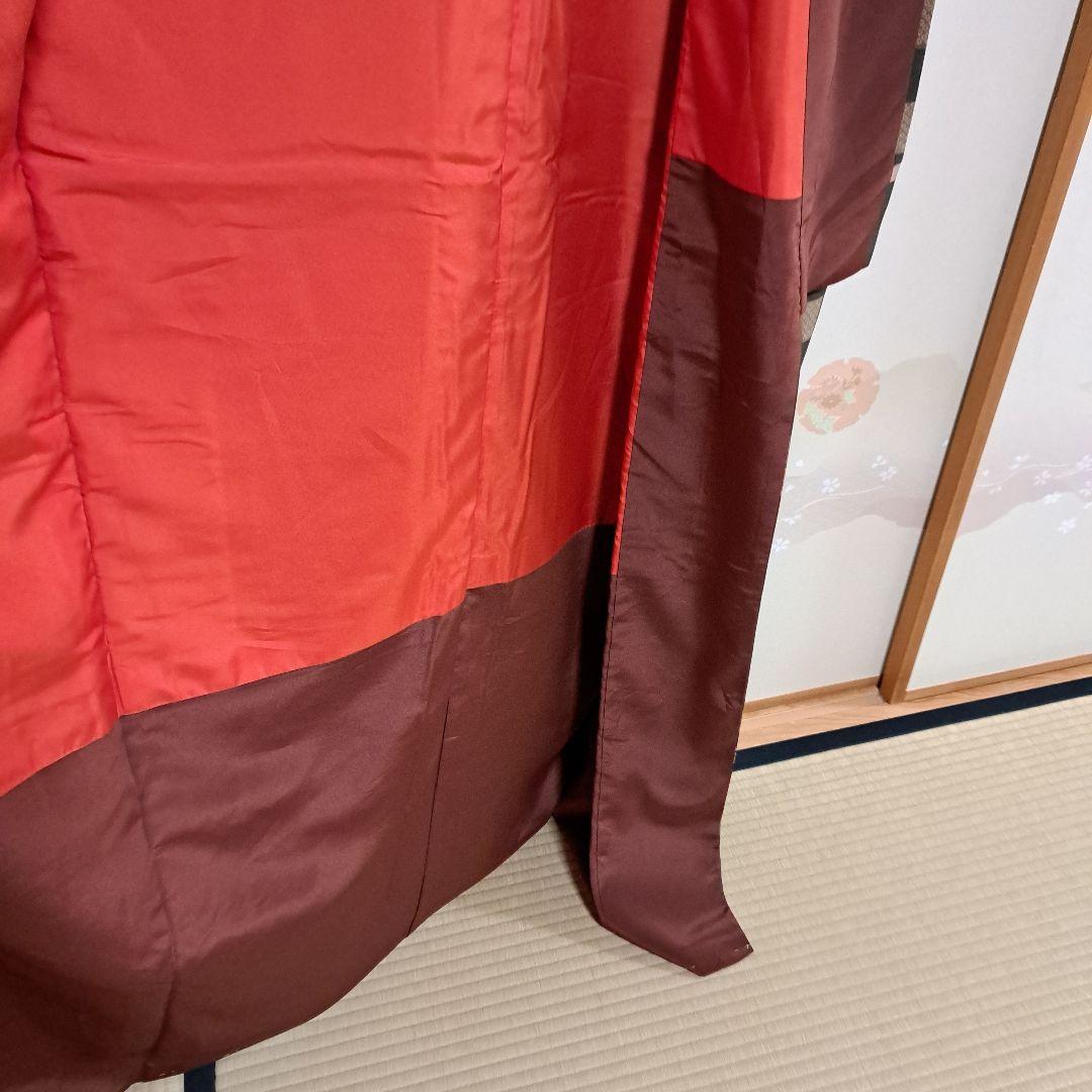 専用　洗える着物　夢工房　L　未使用　定価58000円 +袋帯、帯揚げ、帯締め