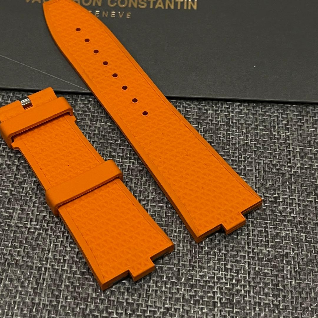 美品 VACHERON CONSTANTIN オレンジ ラバーベルトヴァシュロン