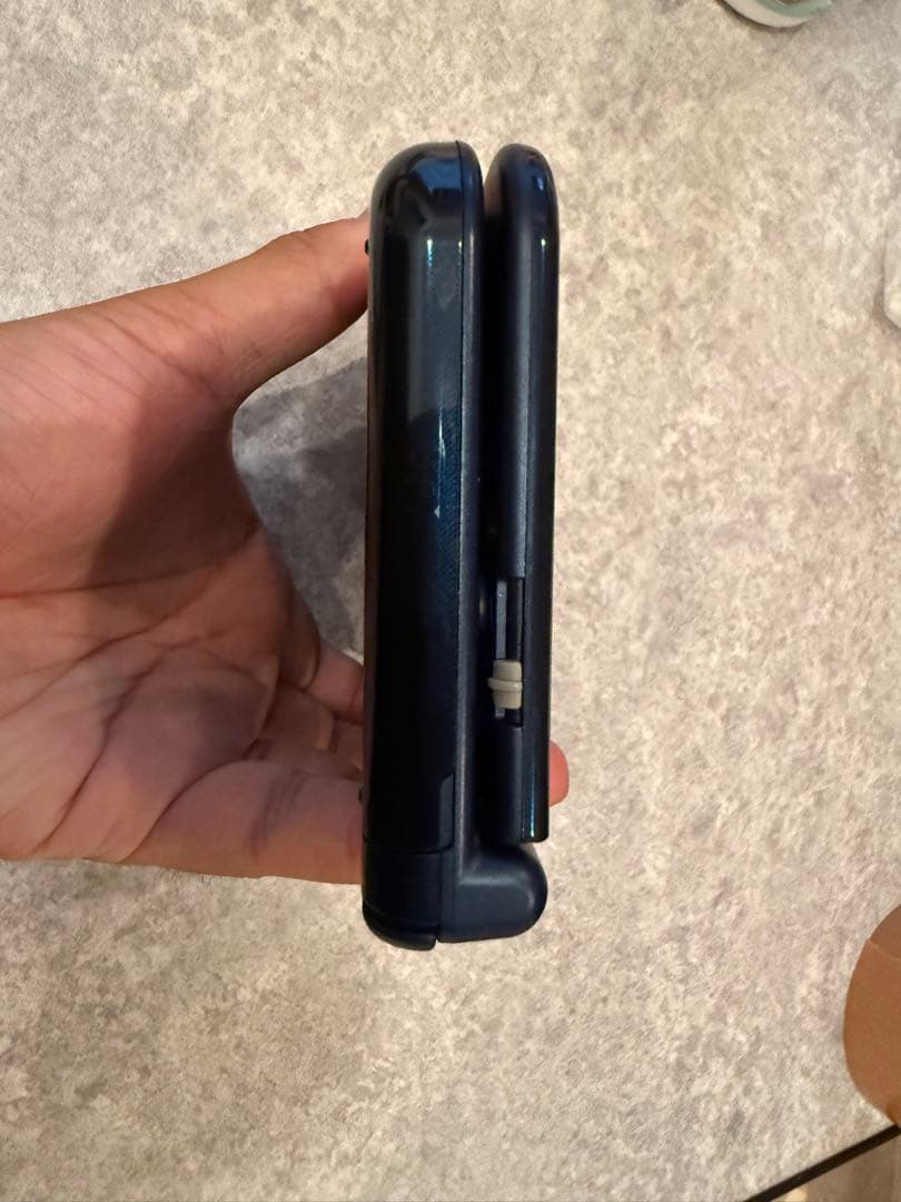 7-060 Newニンテンドー3DS LL メタリックブルー 上IPS