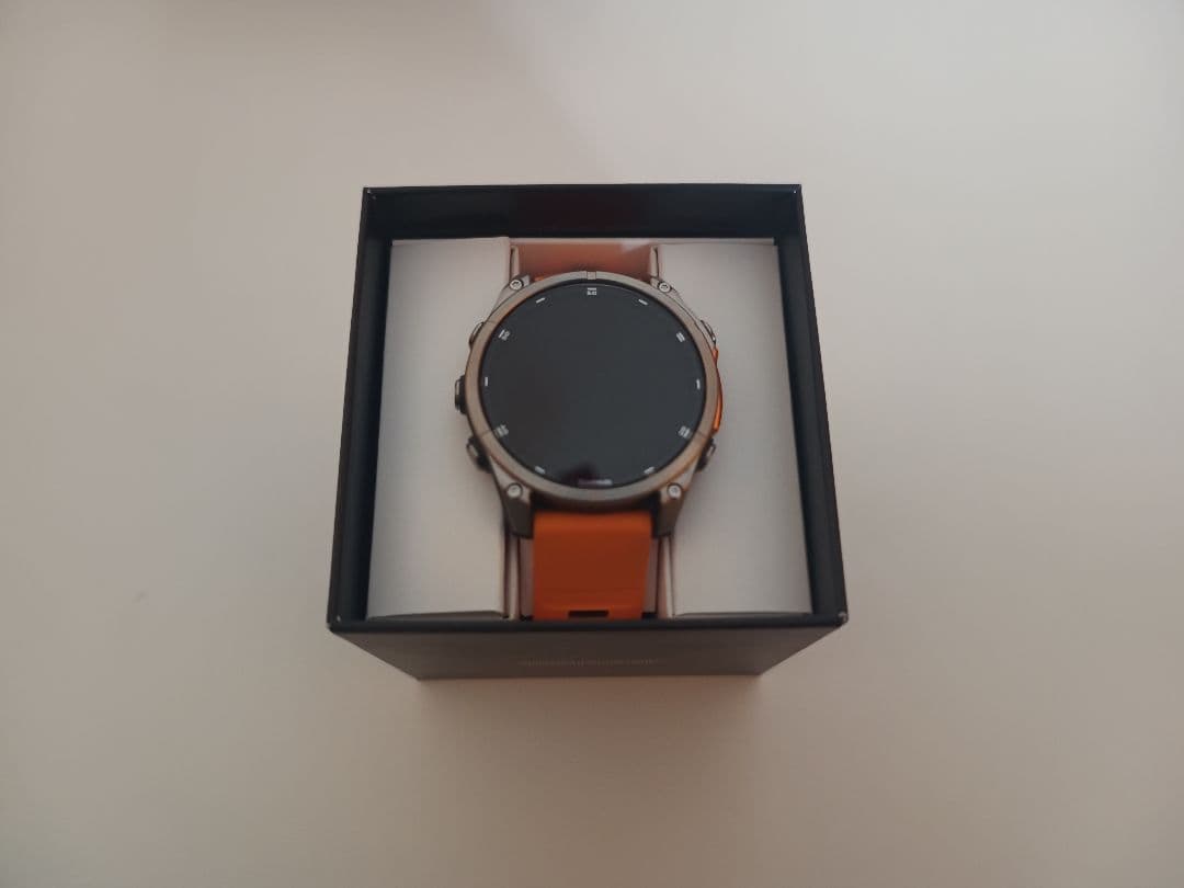 Garmin Fenix8　47mm オレンジ