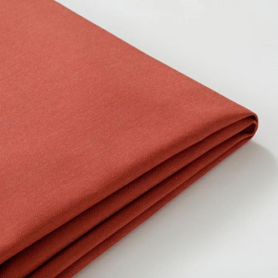 IKEA クリッパン　2人掛けカバー　ヴィースレ　レッド オレンジ