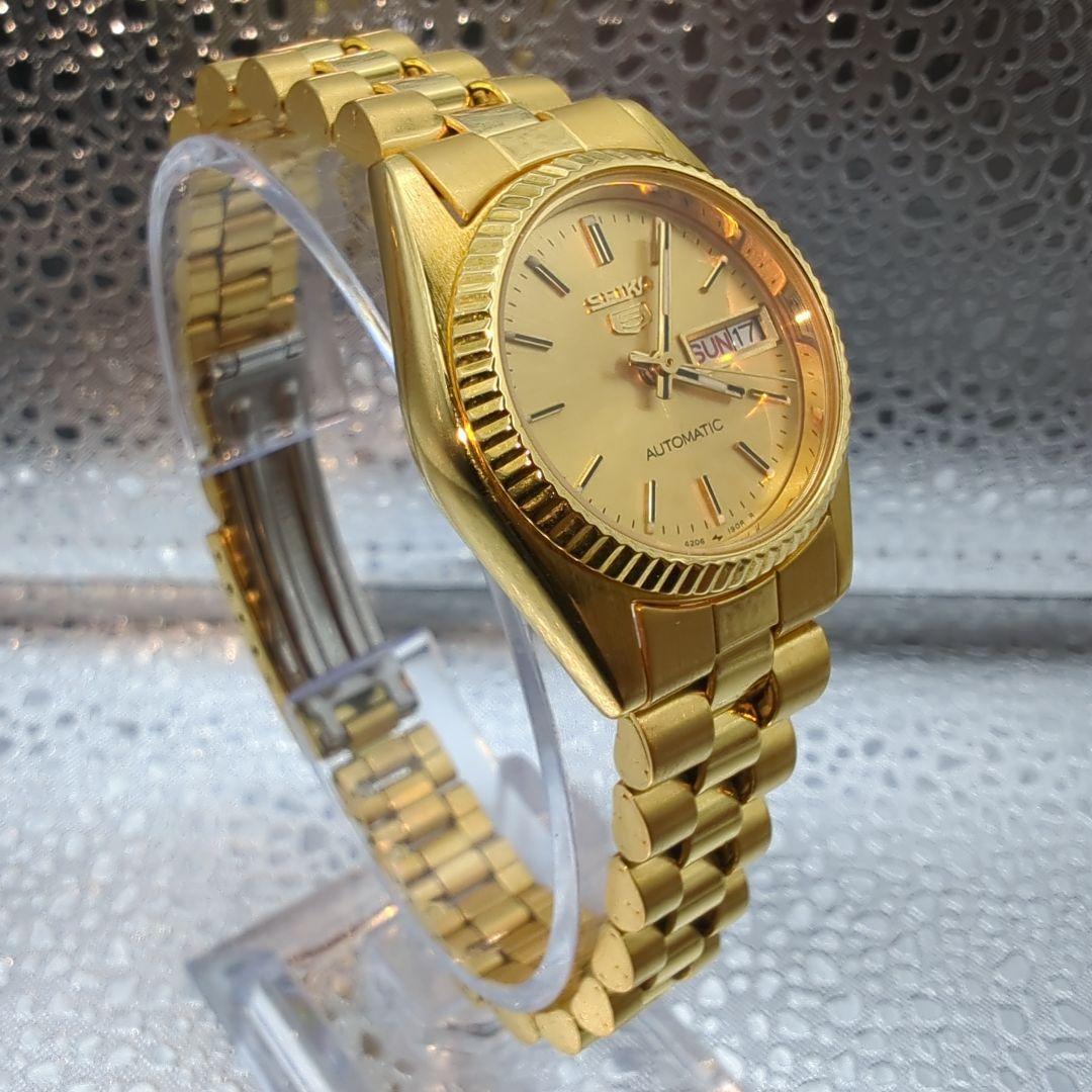 美品　SEIKO セイコー 5 腕時計 4206ー0510 自動巻き