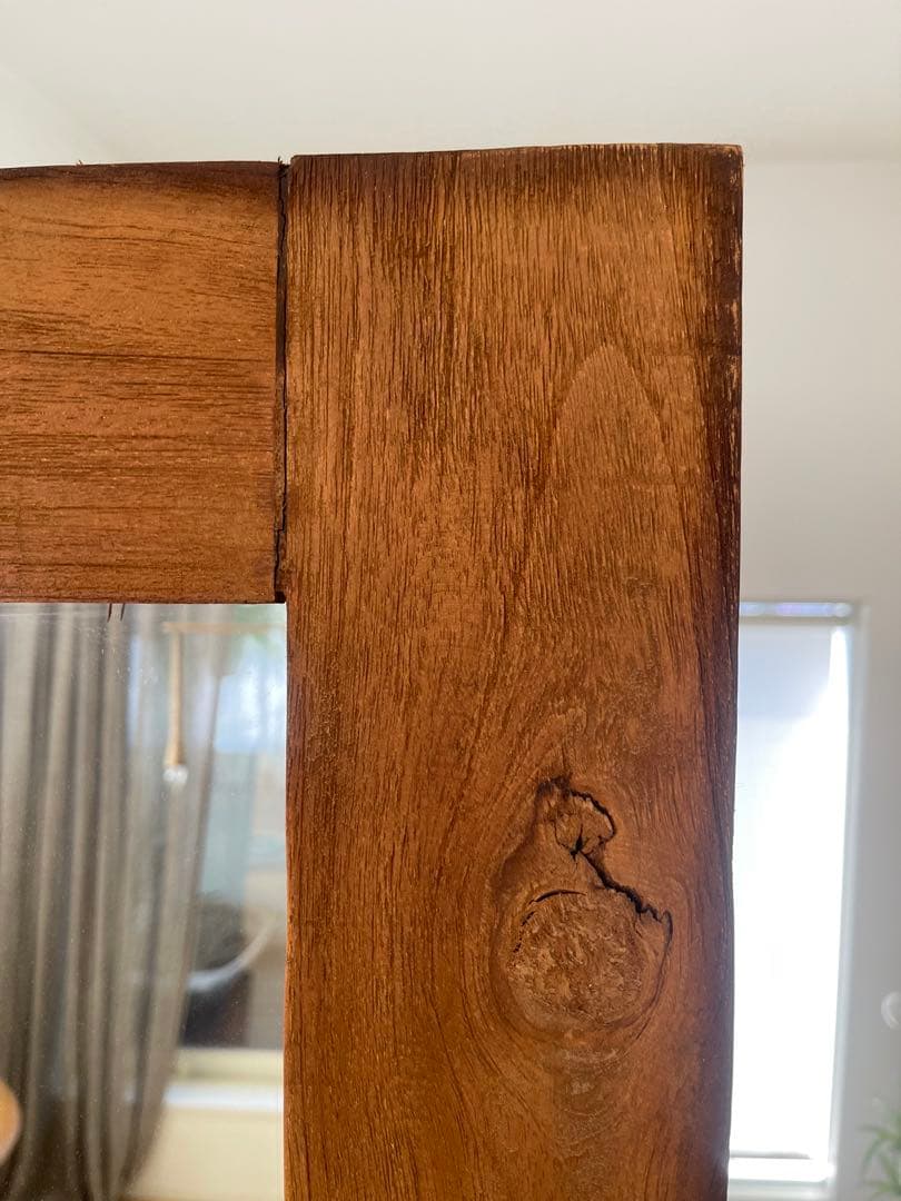 【a.depeche / アデペシュ】オールドチークミラー L