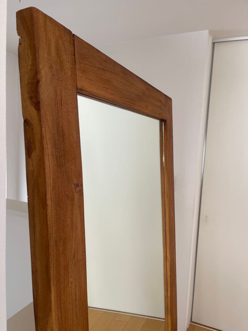 【a.depeche / アデペシュ】オールドチークミラー L