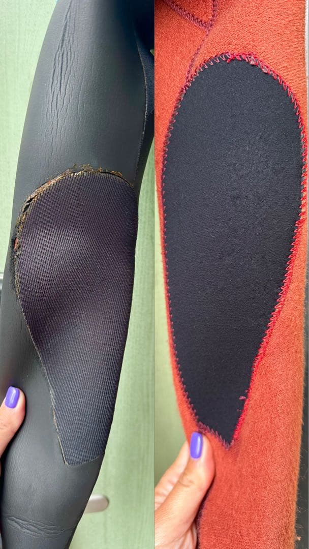 LATE FOR WRAP セミドライウェットスーツ 4×3ミリ　レディース