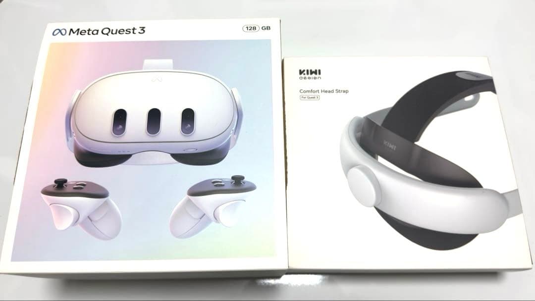  Quest3(128GB)＋KIWI ヘッドストラップ