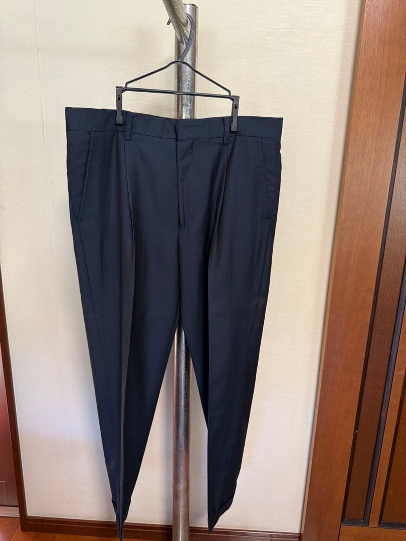 WACKOMARIA Zegnaコラボslacks ネイビー