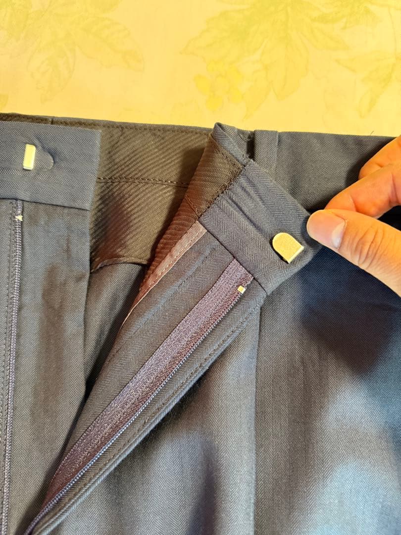 WACKOMARIA Zegnaコラボslacks ネイビー