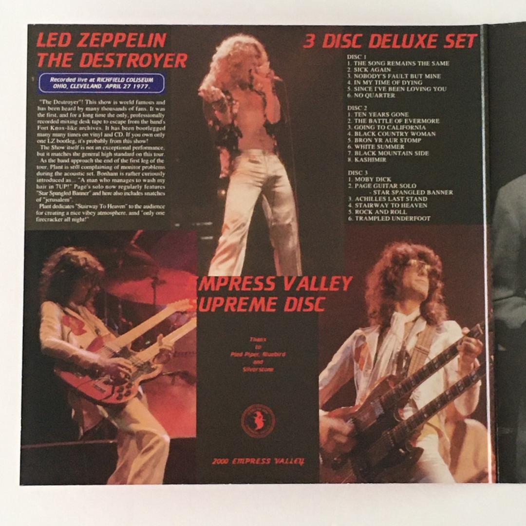 レッド・ツェッペリン 3CD 12インチLPジャケット仕様1