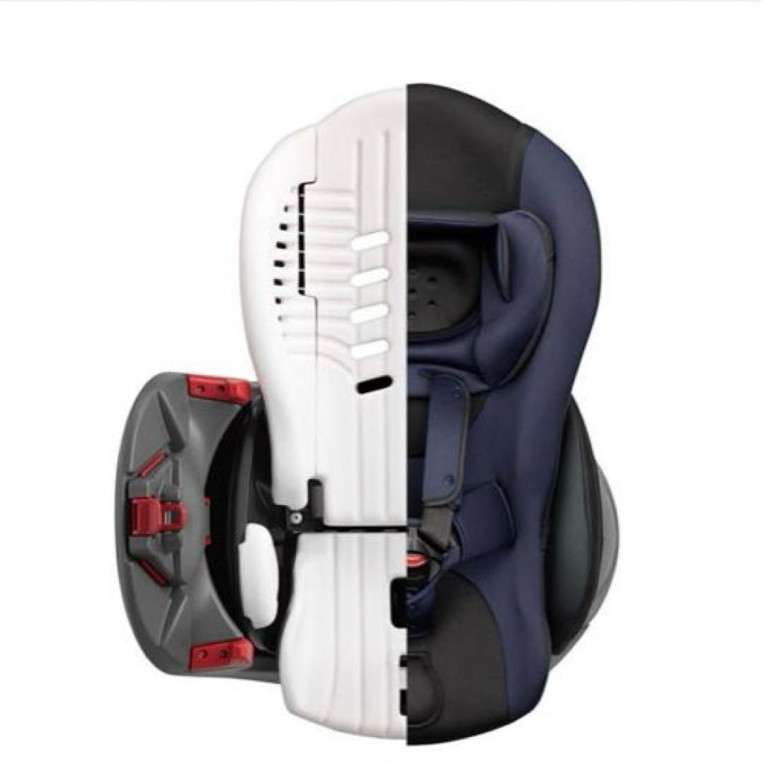 美品✨ディアターン プラス AB 車用チャイルドシート ネイビー