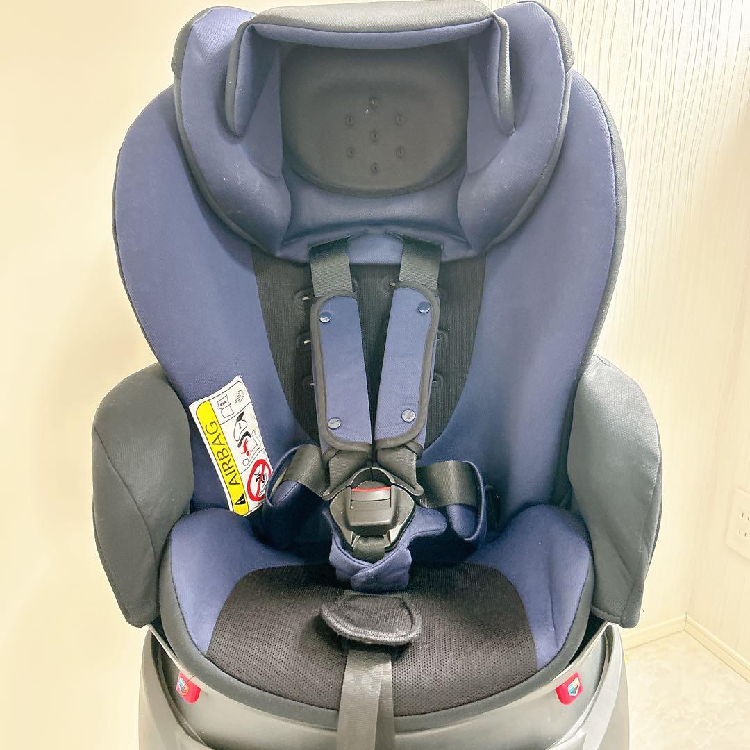 美品✨ディアターン プラス AB 車用チャイルドシート ネイビー