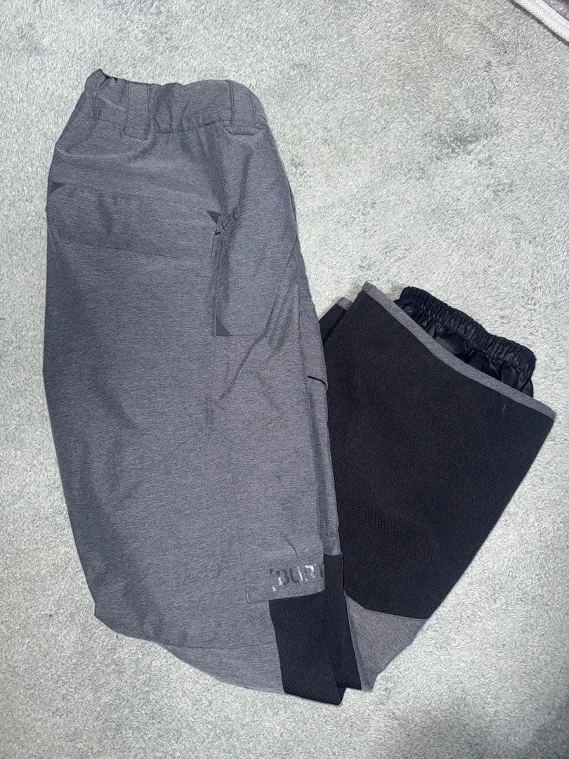 BURTON スノーボードウェアパンツ グレー ゴアテックス L