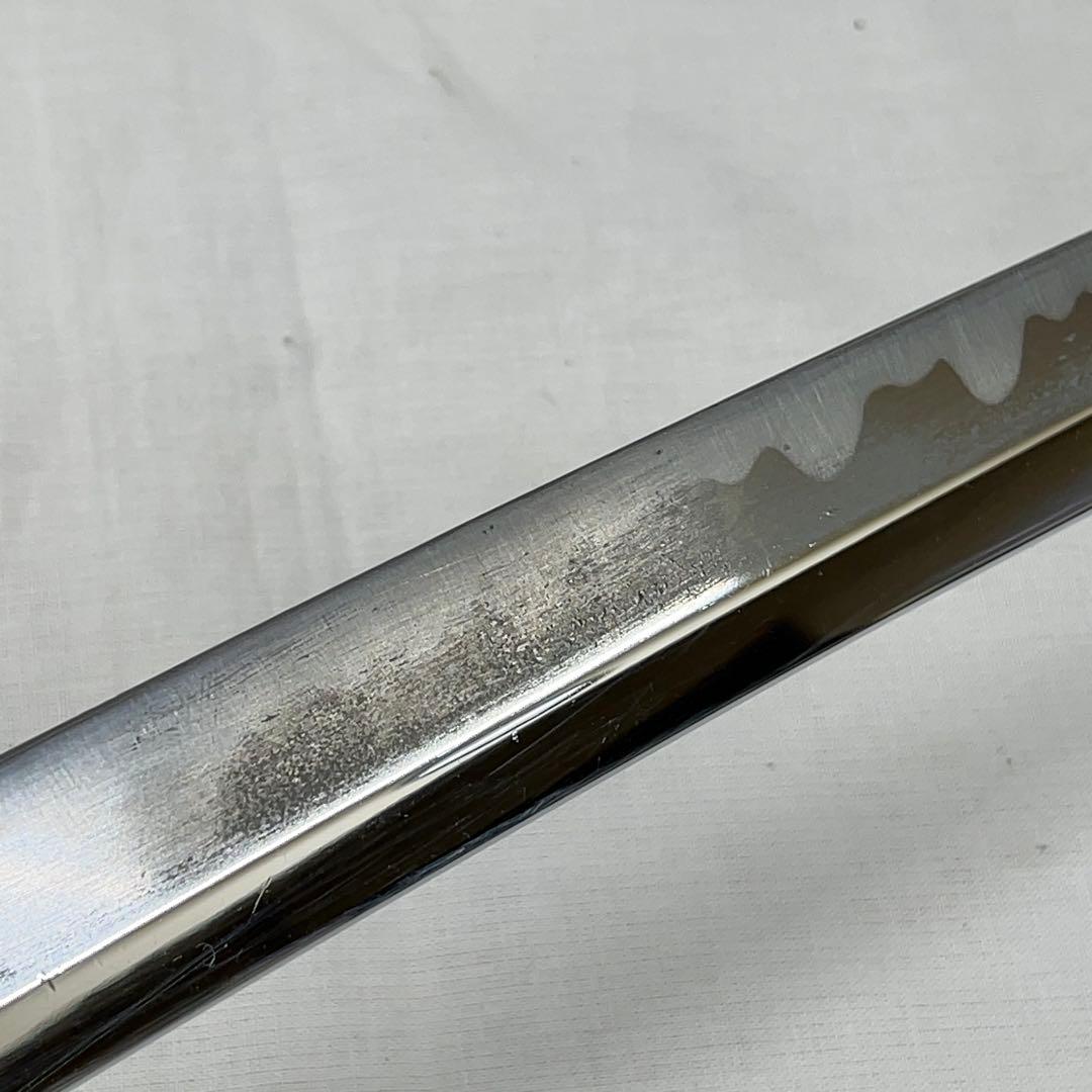 【模造刀】二本差し 太刀 脇差 藤巻 鞘 風景 鍔