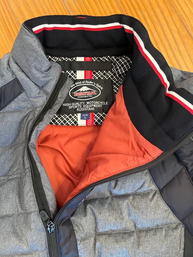 クシタニ　冬用ジャケット付属のインナーダウンジャケット