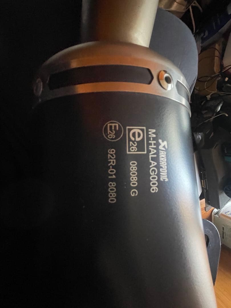 bmw r1200r アクラポビッチ　マフラー　M-HALAG006