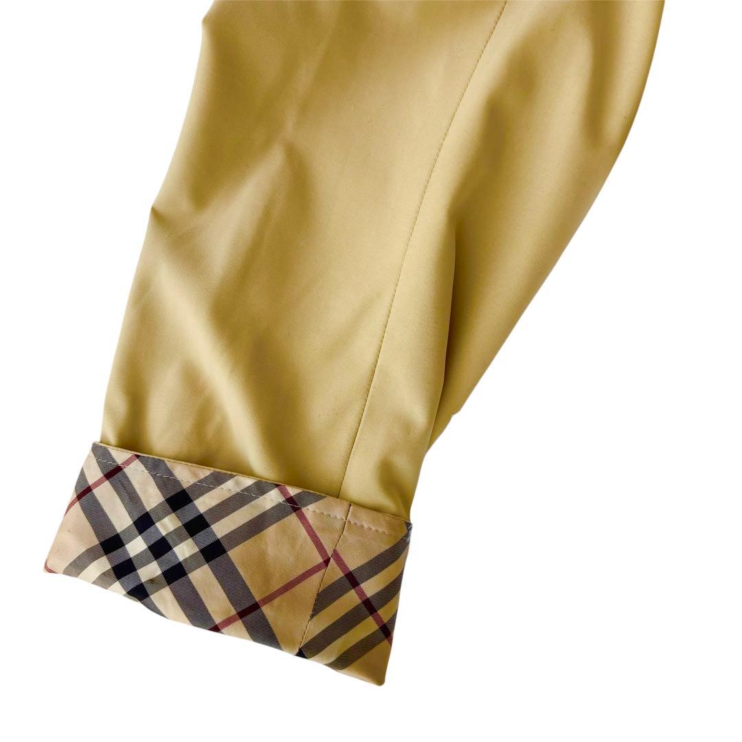 バーバリーロンドン　トレンチコート キルティング　ノバチェック ベージュ L