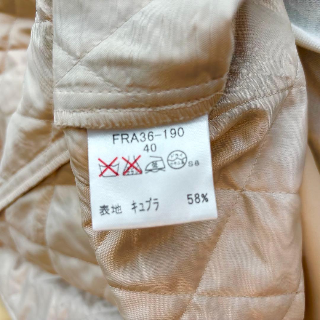 バーバリーロンドン　トレンチコート キルティング　ノバチェック ベージュ L