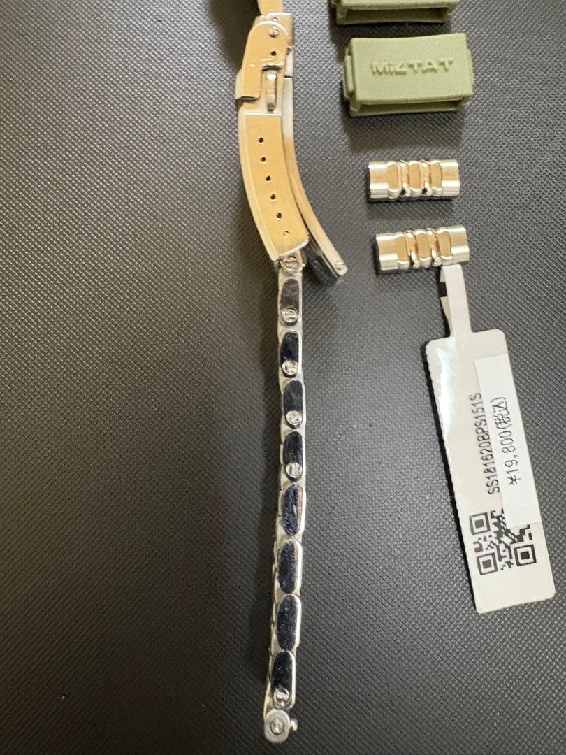 タイコノート　MiLAT Goma BOR ブレスレット　 ラグ幅18mm