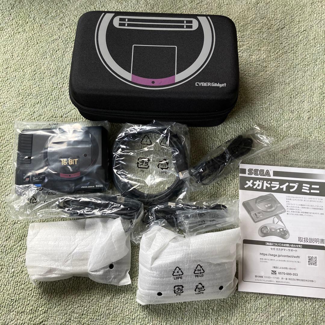 メガドラミニw ケース付き　箱無し