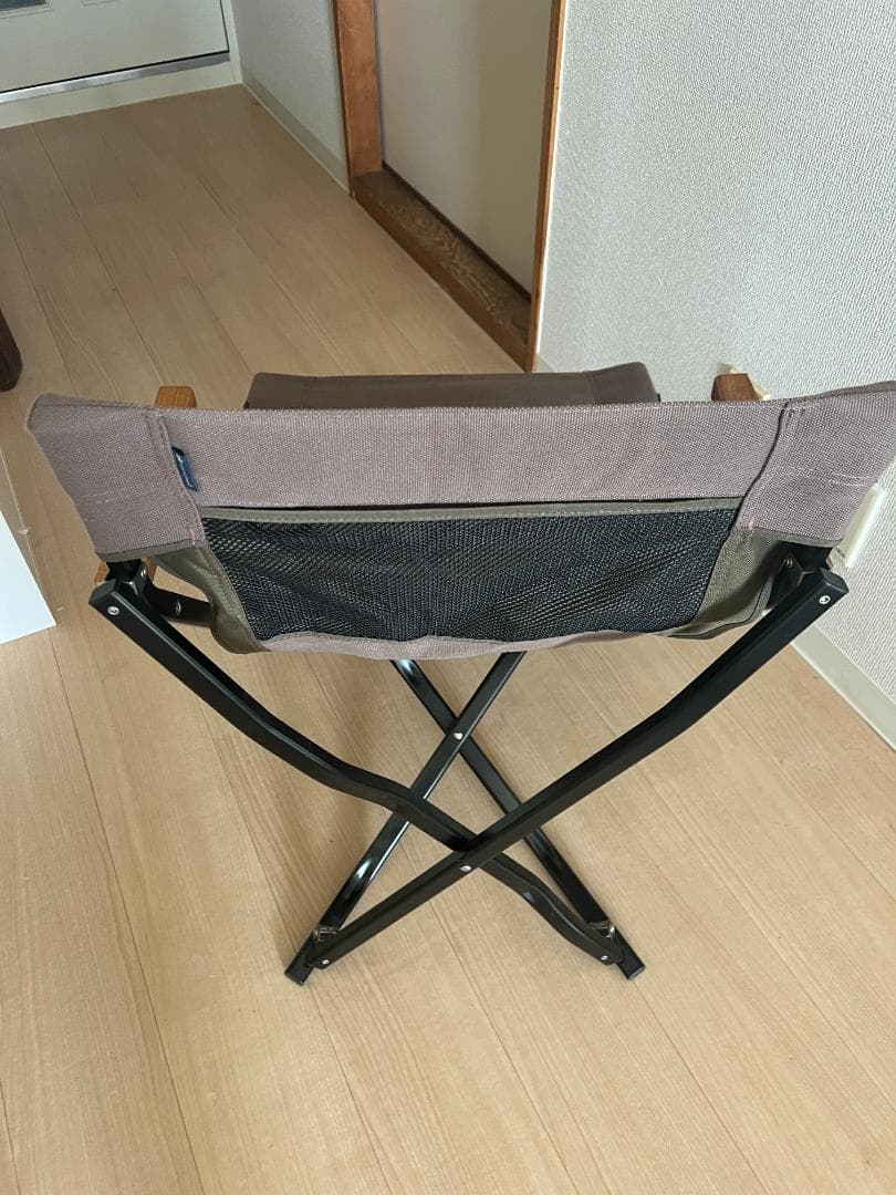 （美品）( peak) ローチェアショートグレー LV-093GY