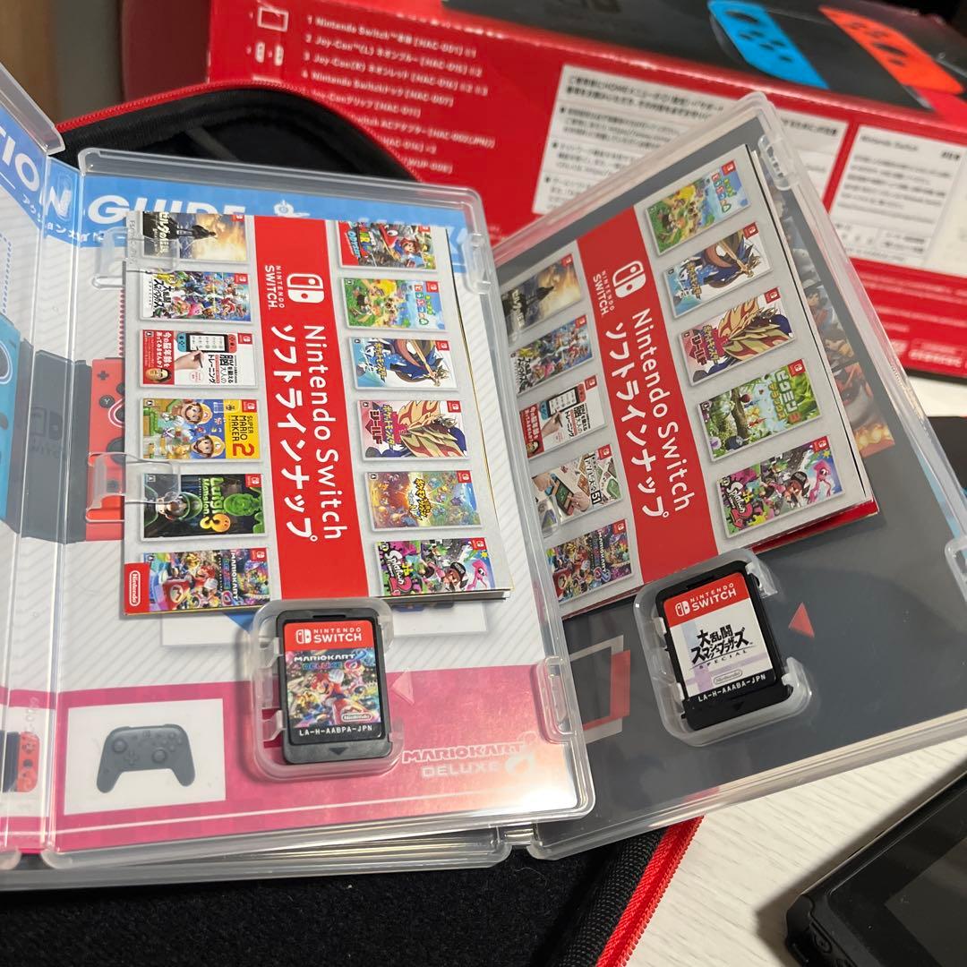 Nintendo Switch スターターセット本体＋プロコン➕カセット２つ